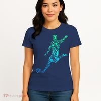 Soccer Player Boy Women's T-Shirt thumb 4