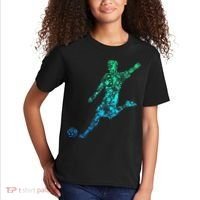 Soccer Player Boy Kids T-Shirt thumb 2