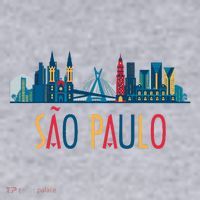 Sao Paulo Brazil Skyline Brazil Souvenir Gift Women's Sweatshirt thumb 2