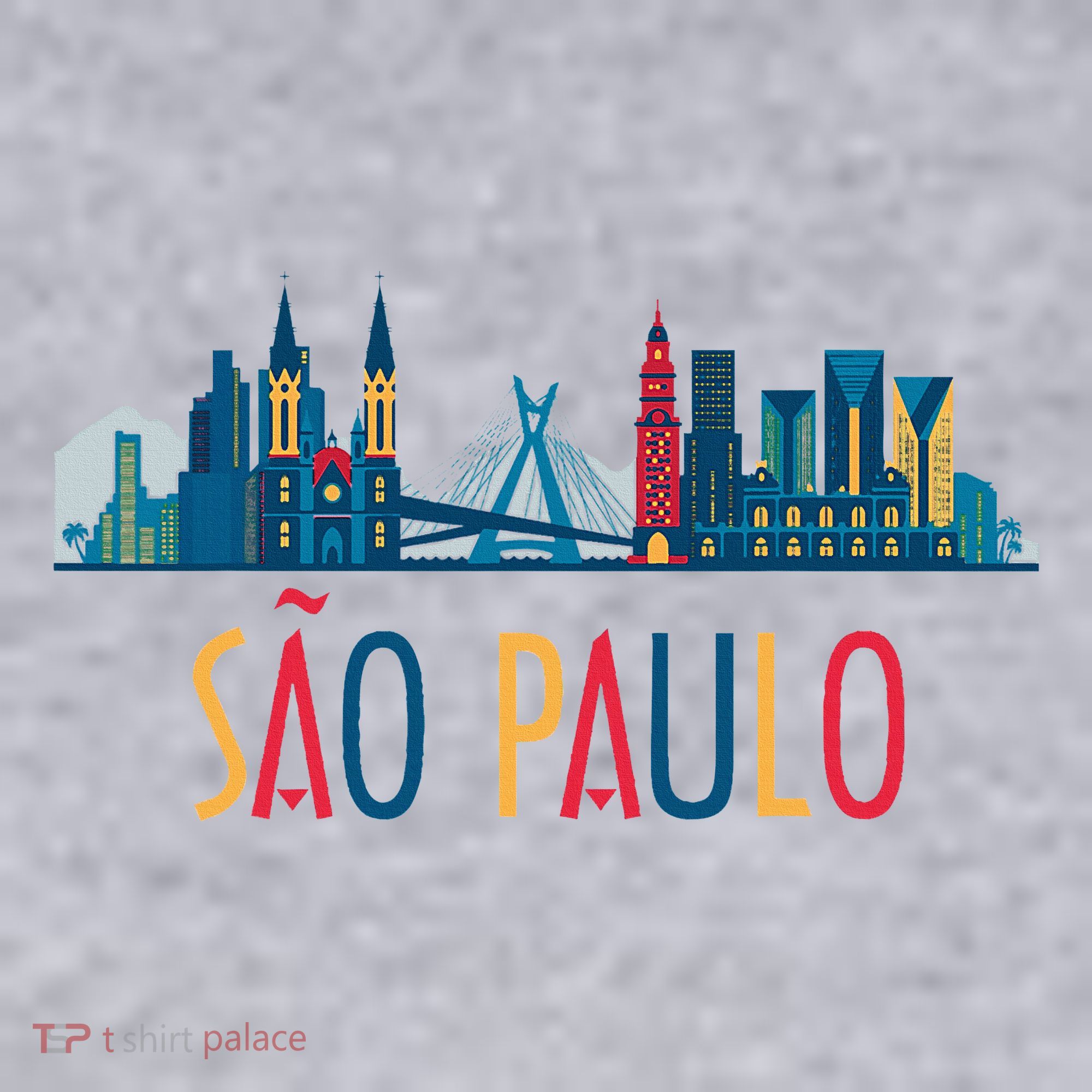 Sao Paulo Brazil Skyline Brazil Souvenir Gift Women's Sweatshirt