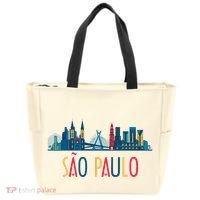 Sao Paulo Brazil Skyline Brazil Souvenir Gift Tote Bag thumb 0