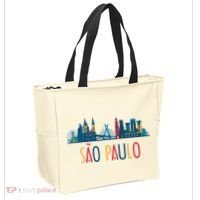 Sao Paulo Brazil Skyline Brazil Souvenir Gift Tote Bag thumb 2