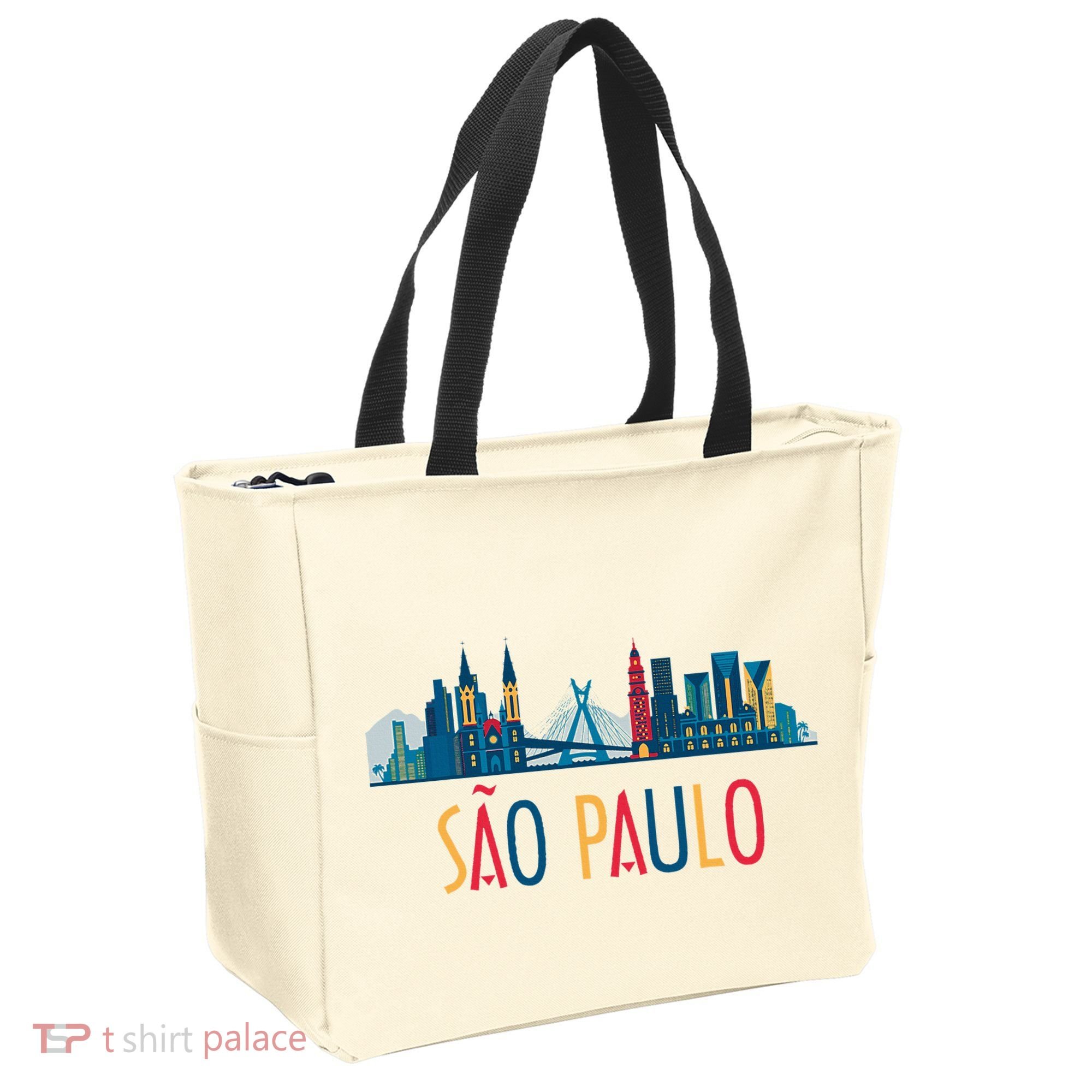 Sao Paulo Brazil Skyline Brazil Souvenir Gift Tote Bag