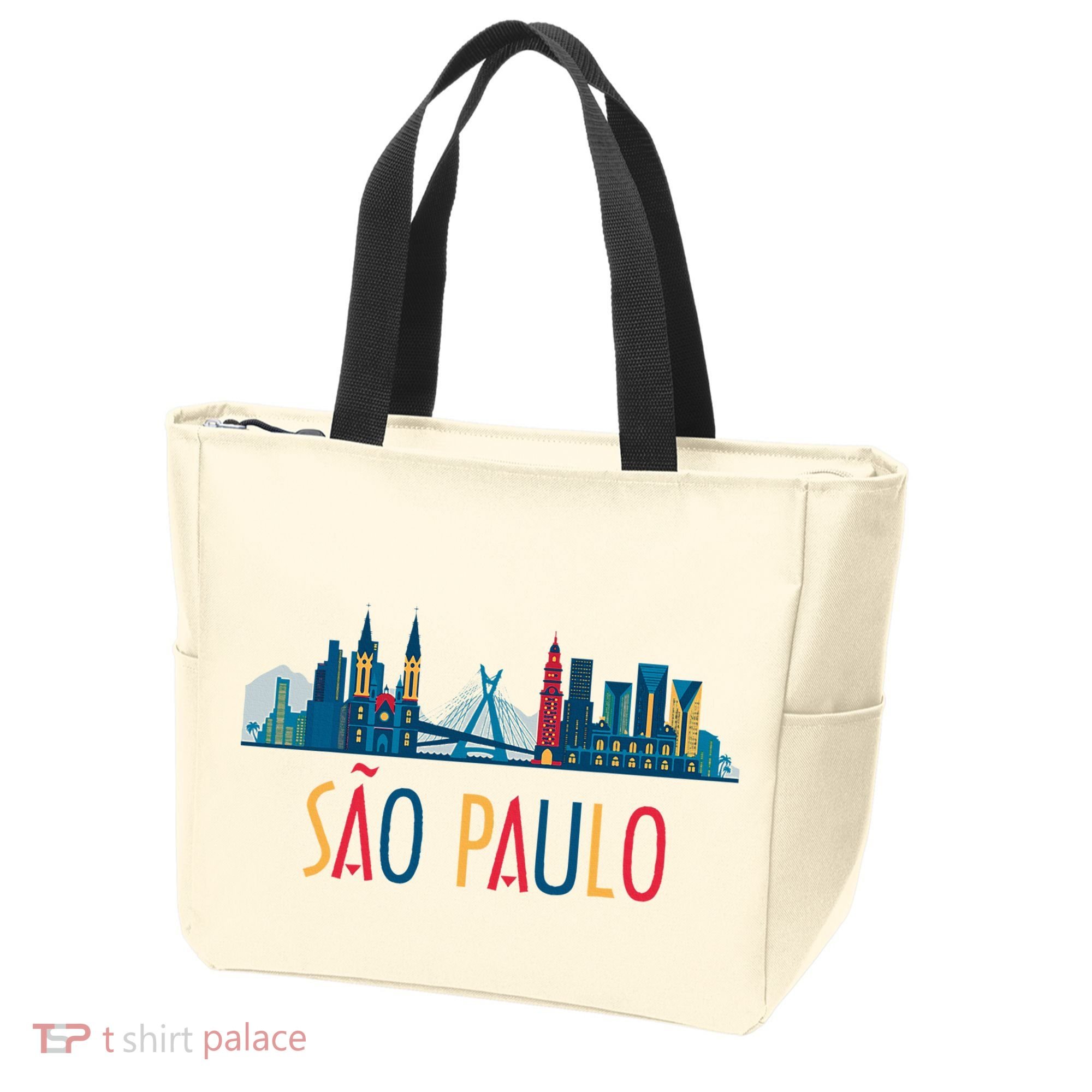 Sao Paulo Brazil Skyline Brazil Souvenir Gift Tote Bag