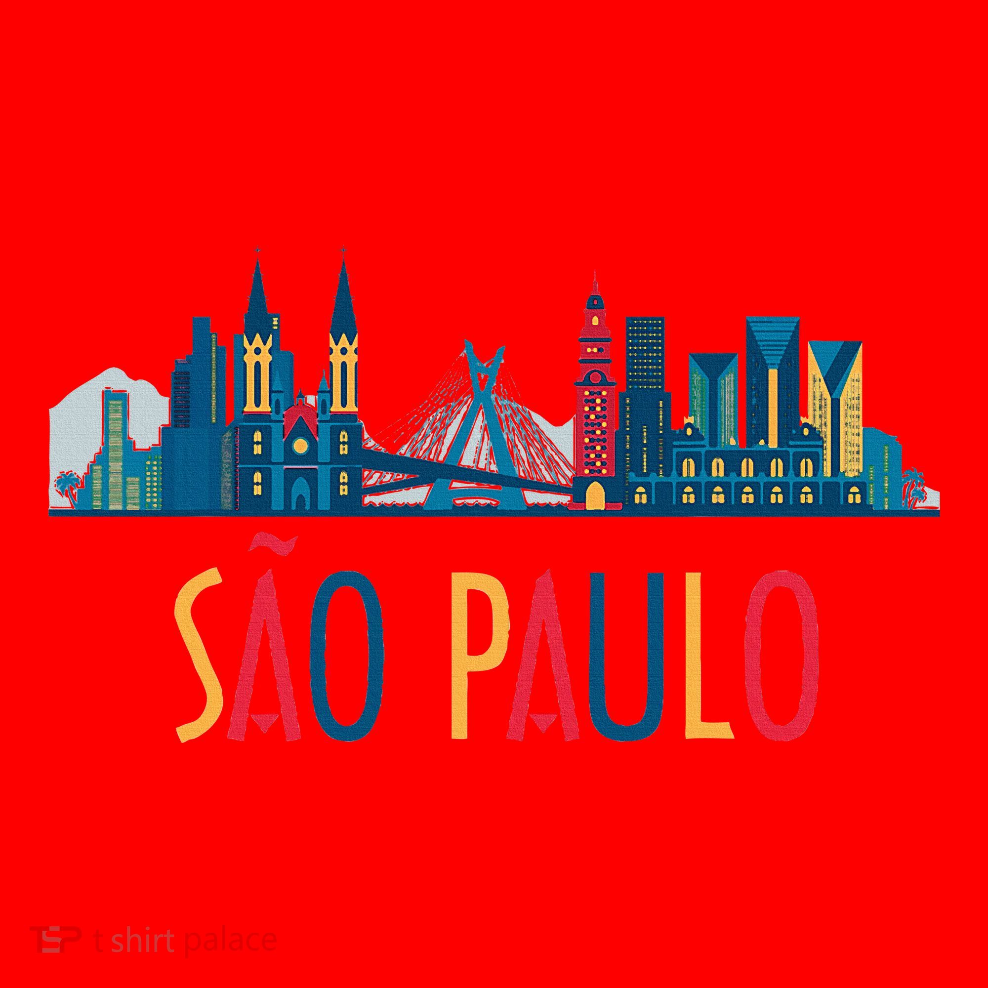 Sao Paulo Brazil Skyline Brazil Souvenir Gift Santa Hat