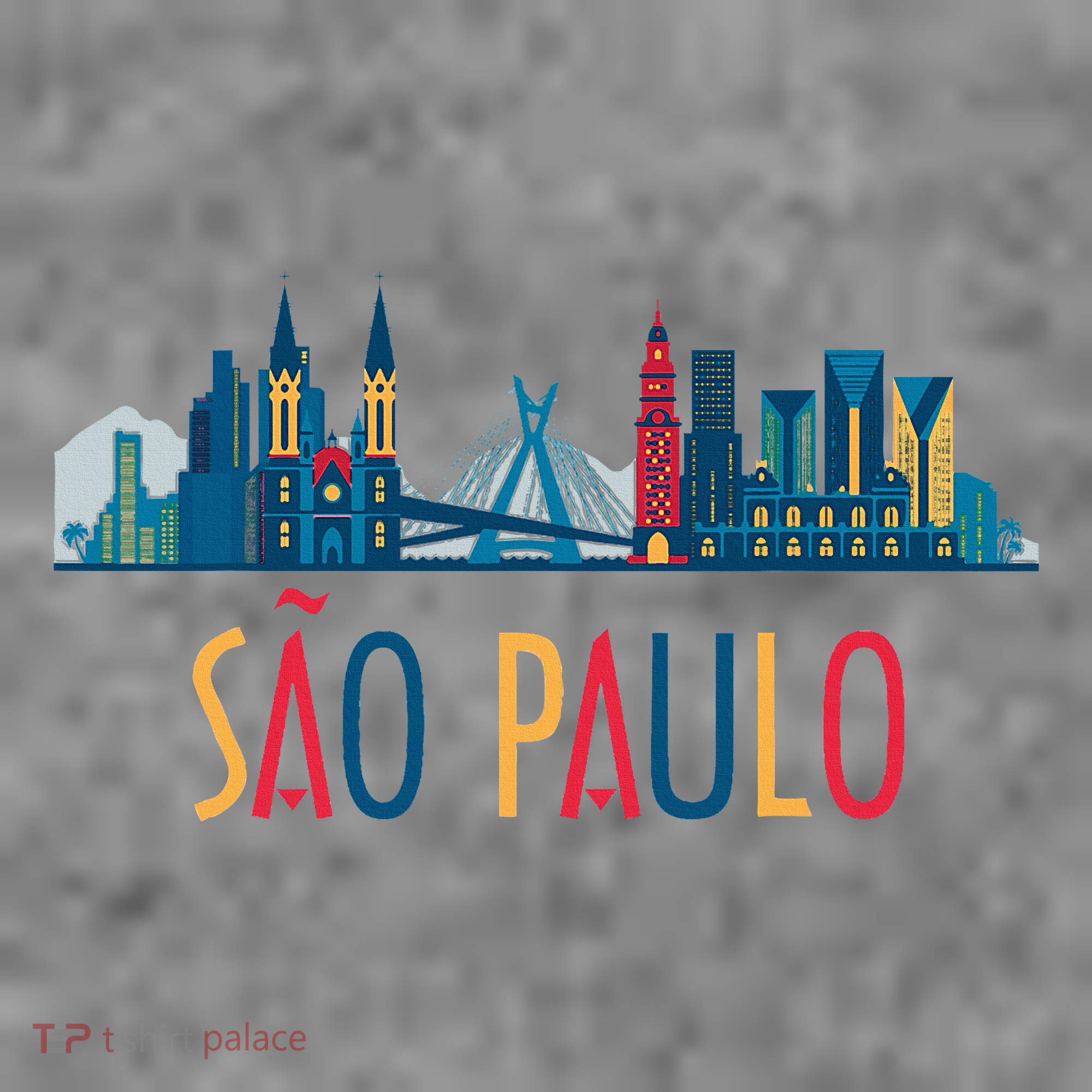 Sao Paulo Brazil Skyline Brazil Souvenir Gift Toddler Hoodie