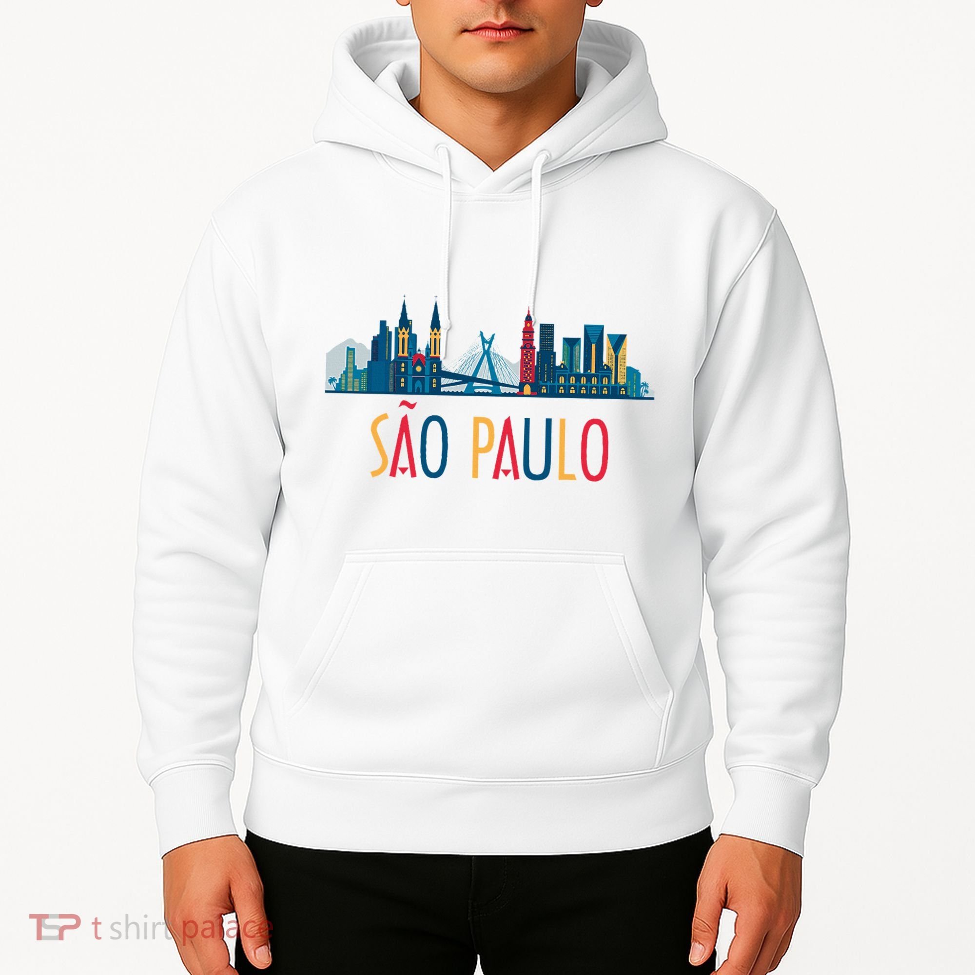 Sao Paulo Brazil Skyline Brazil Souvenir Gift Hoodie