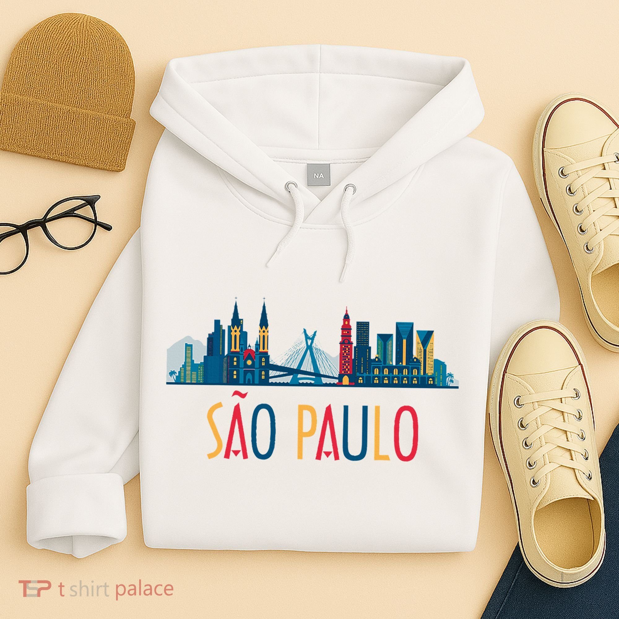 Sao Paulo Brazil Skyline Brazil Souvenir Gift Hoodie