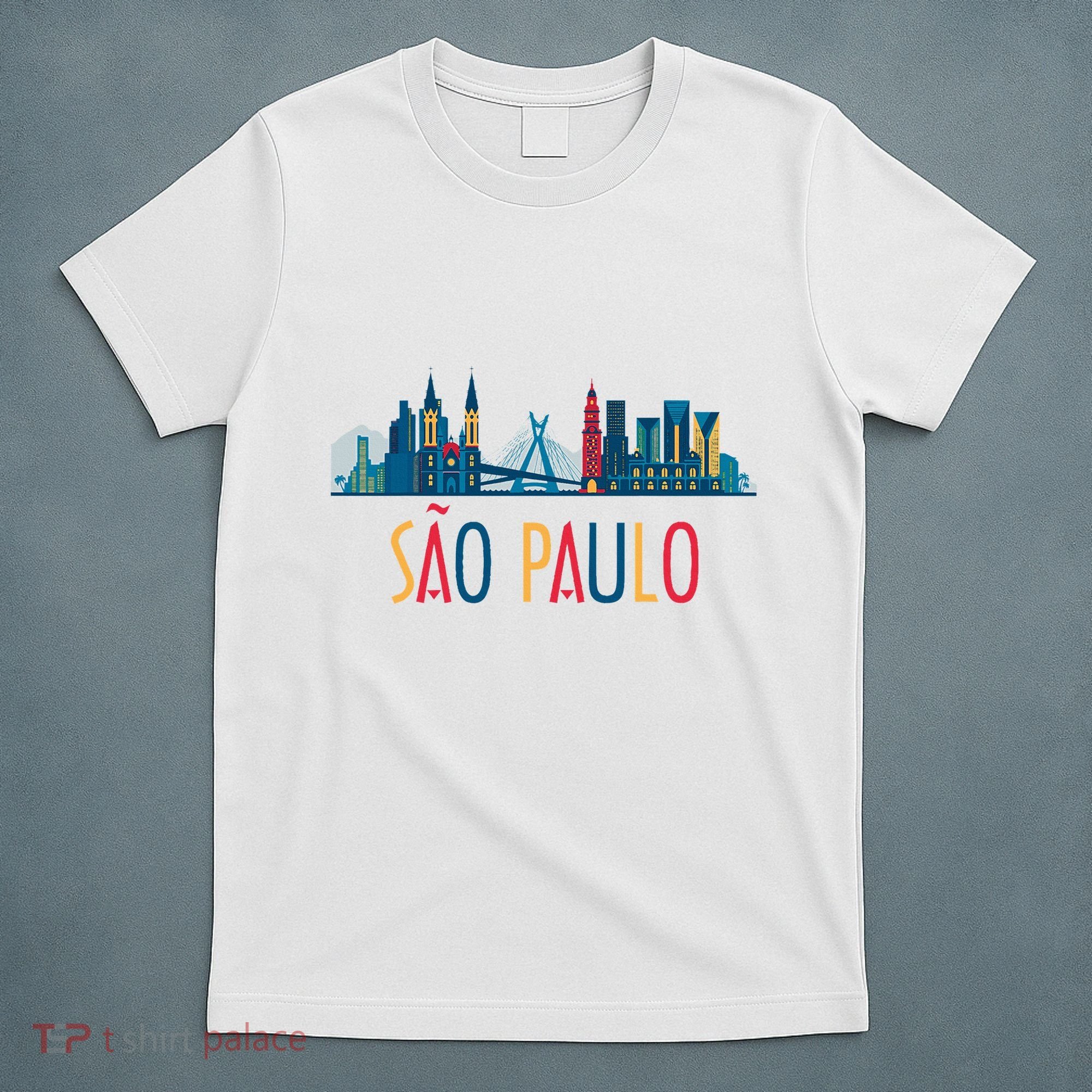 Sao Paulo Brazil Skyline Brazil Souvenir Gift T-Shirt