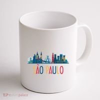Sao Paulo Brazil Skyline Brazil Souvenir Gift Coffee Mug thumb 1