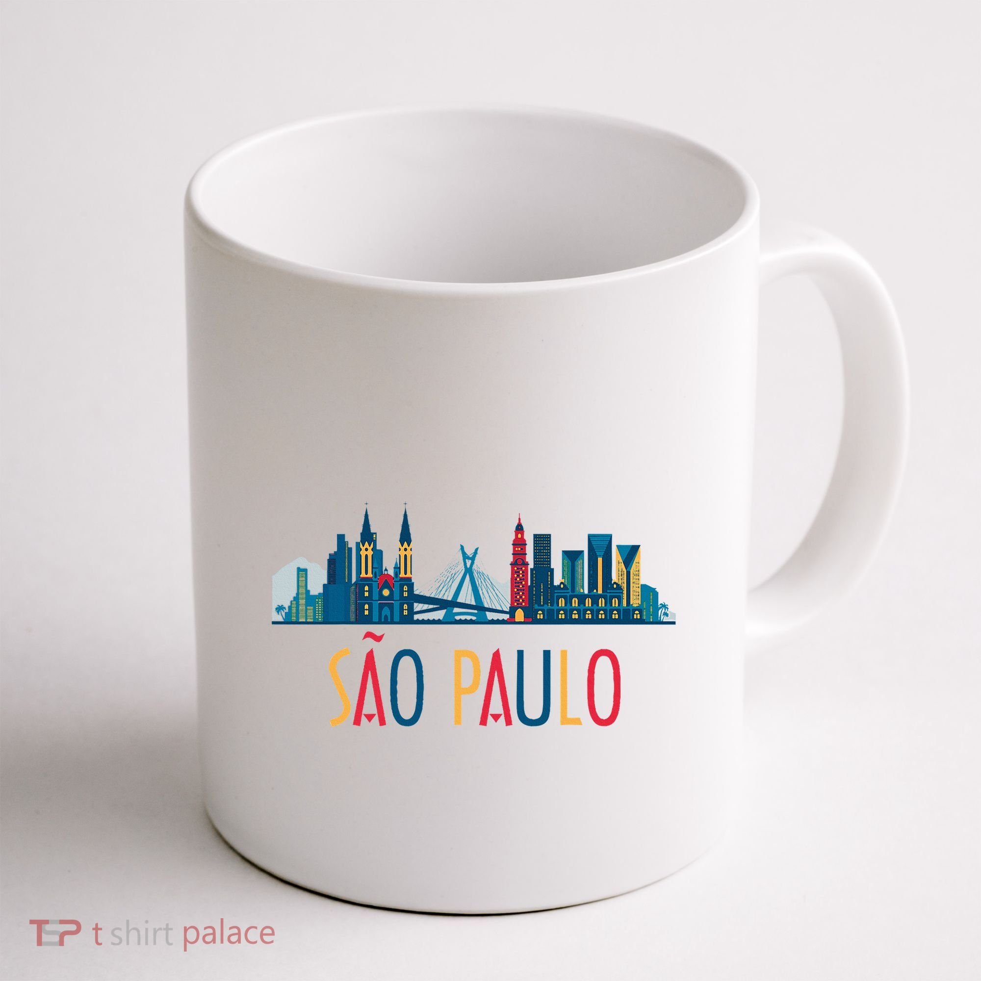 Sao Paulo Brazil Skyline Brazil Souvenir Gift Coffee Mug