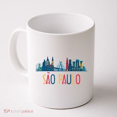 Sao Paulo Brazil Skyline Brazil Souvenir Gift Coffee Mug