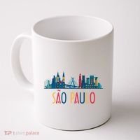 Sao Paulo Brazil Skyline Brazil Souvenir Gift Coffee Mug thumb 0
