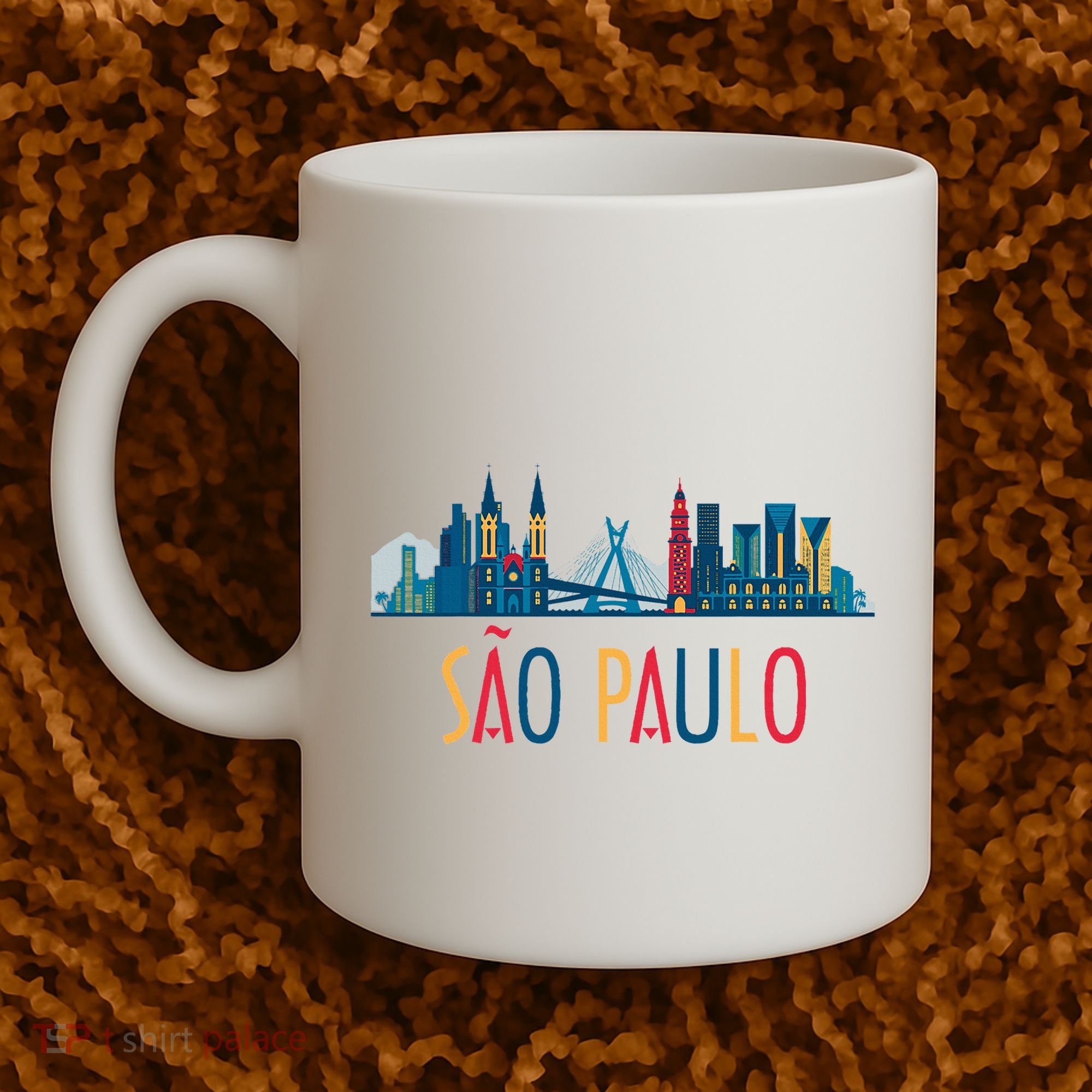 Sao Paulo Brazil Skyline Brazil Souvenir Gift Coffee Mug