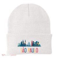Sao Paulo Brazil Skyline Brazil Souvenir Gift Beanie thumb 0