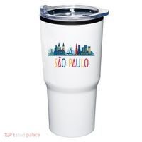 Sao Paulo Brazil Skyline Brazil Souvenir Gift Tumbler thumb 0