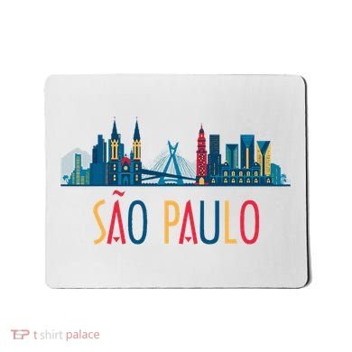 Sao Paulo Brazil Skyline Brazil Souvenir Gift Mousepad
