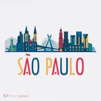 Sao Paulo Brazil Skyline Brazil Souvenir Gift Mousepad thumb 1
