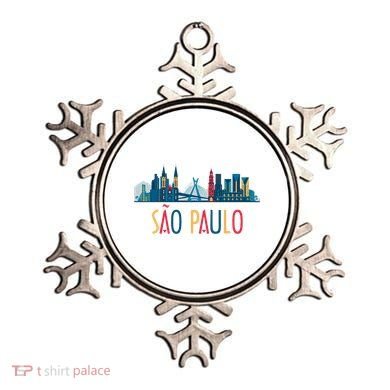 Sao Paulo Brazil Skyline Brazil Souvenir Gift Ornament