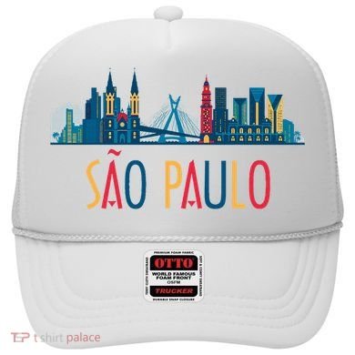 Sao Paulo Brazil Skyline Brazil Souvenir Gift Hat