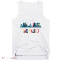 Sao Paulo Brazil Skyline Brazil Souvenir Gift Tank Top thumb 0