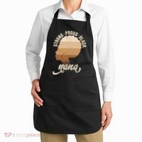 Strong Proud Black Nana Black History Apron thumb 2