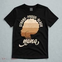 Strong Proud Black Nana Black History T-Shirt thumb 5