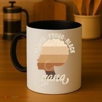 Strong Proud Black Nana Black History Coffee Mug thumb 4