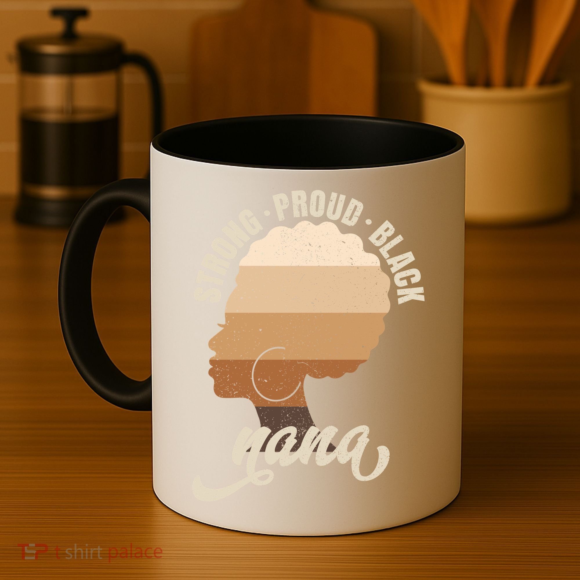 Strong Proud Black Nana Black History Coffee Mug