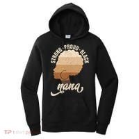 Strong Proud Black Nana Black History Women's Hoodie thumb 0