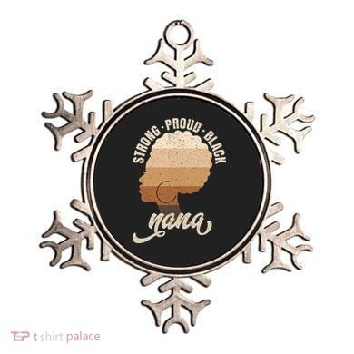Strong Proud Black Nana Black History Ornament