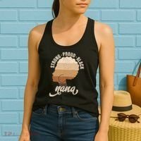 Strong Proud Black Nana Black History Women's Tank Top thumb 2