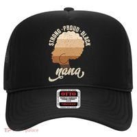 Strong Proud Black Nana Black History Hat thumb 0