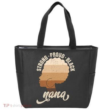 Strong Proud Black Nana Black History Tote Bag