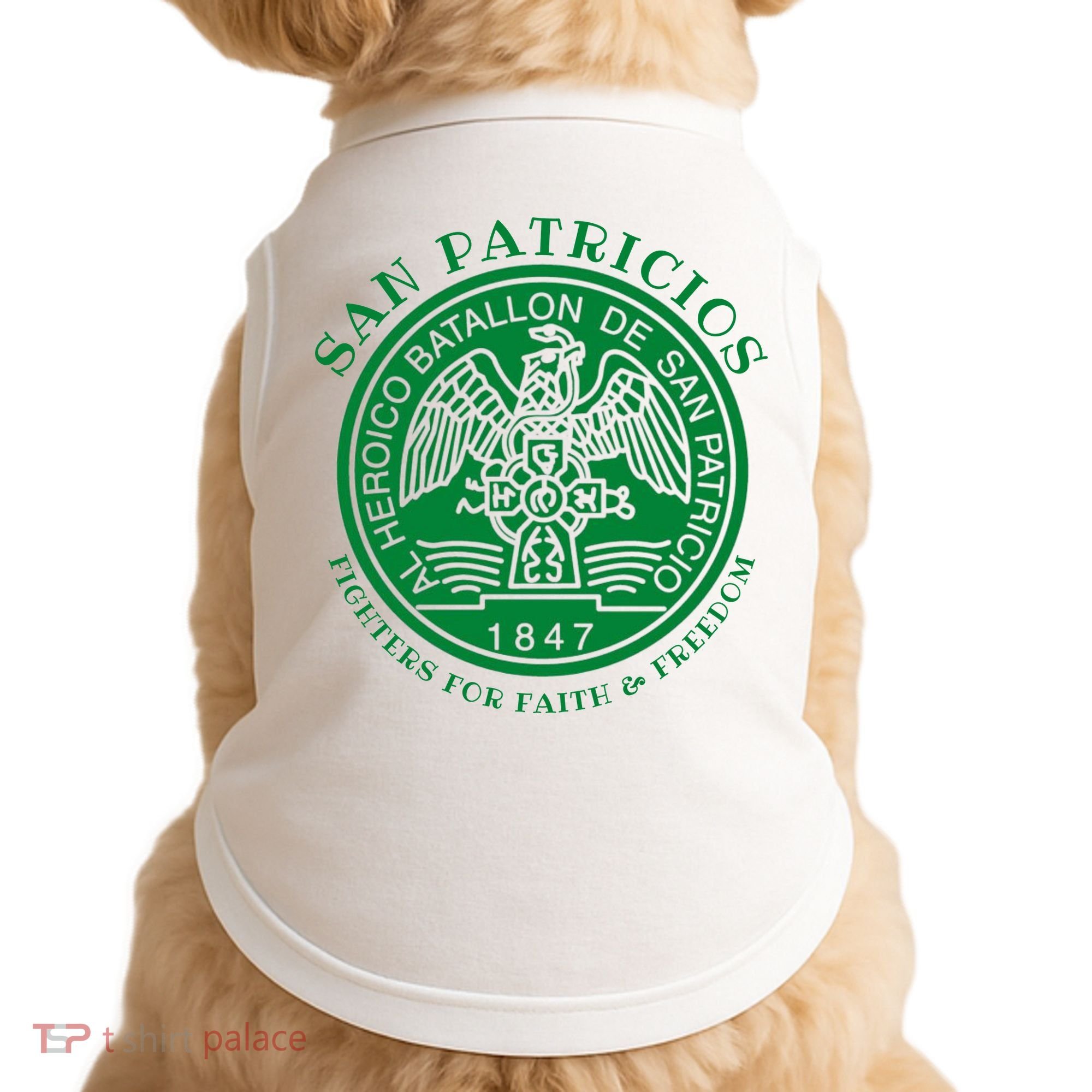 Saint Patrick's Battalion San Patricios Catholic Doggie Tank