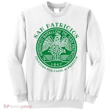 Saint Patrick's Battalion San Patricios Catholic Sweatshirt