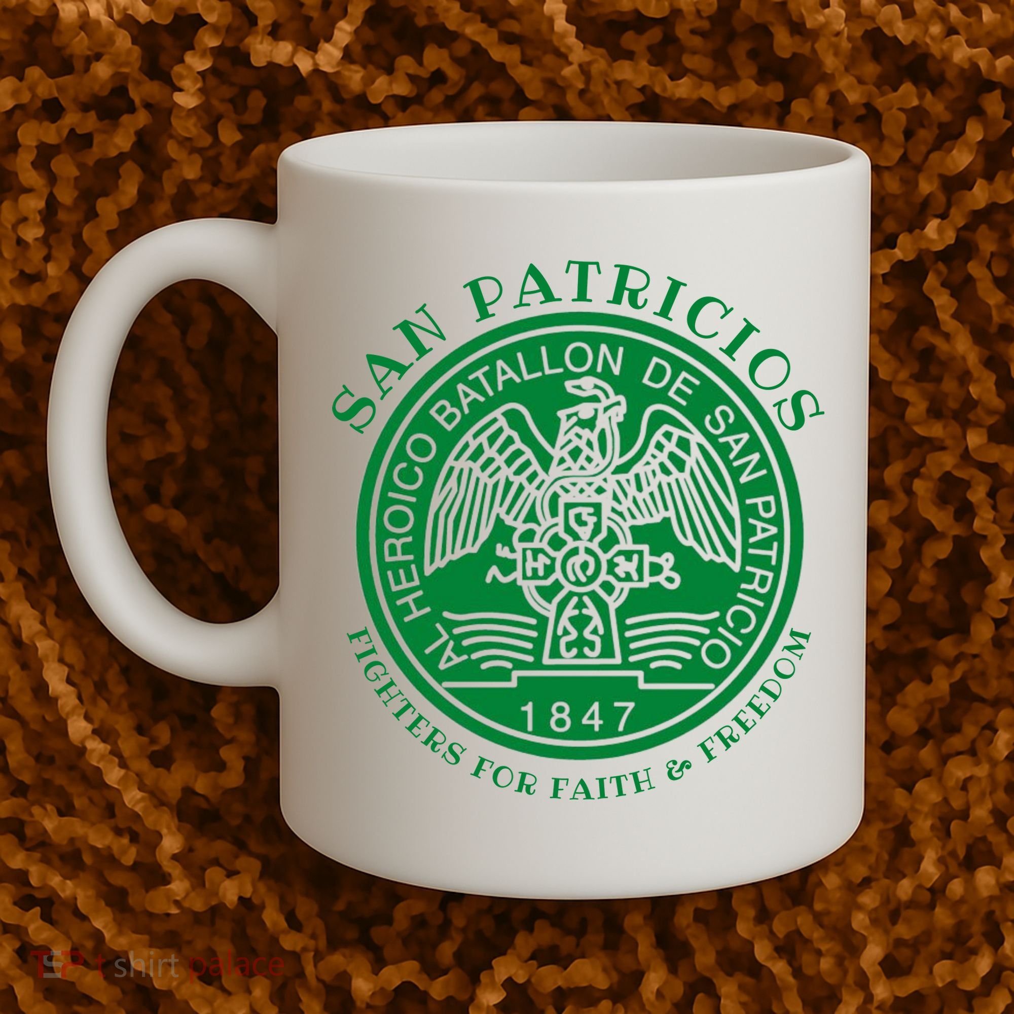 Saint Patrick's Battalion San Patricios Catholic Coffee Mug