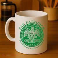Saint Patrick's Battalion San Patricios Catholic Coffee Mug thumb 4
