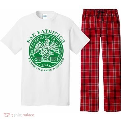 Saint Patrick's Battalion San Patricios Catholic Pajama Set