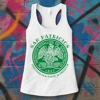 Saint Patrick's Battalion San Patricios Catholic Women's Tank Top thumb 3