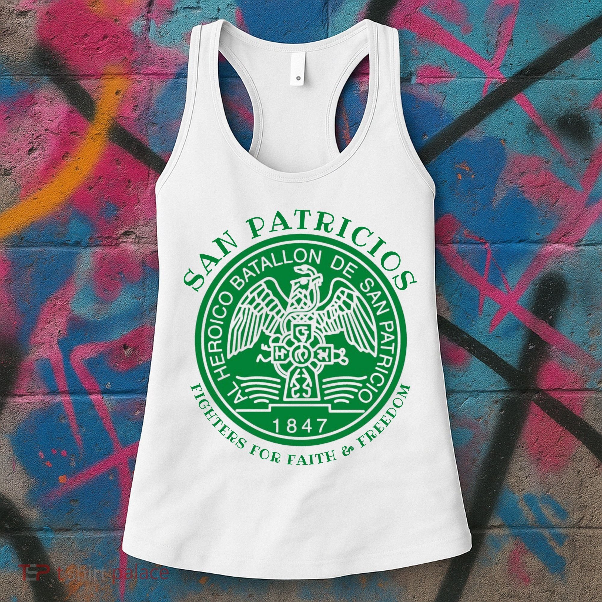 Saint Patrick's Battalion San Patricios Catholic Women's Tank Top