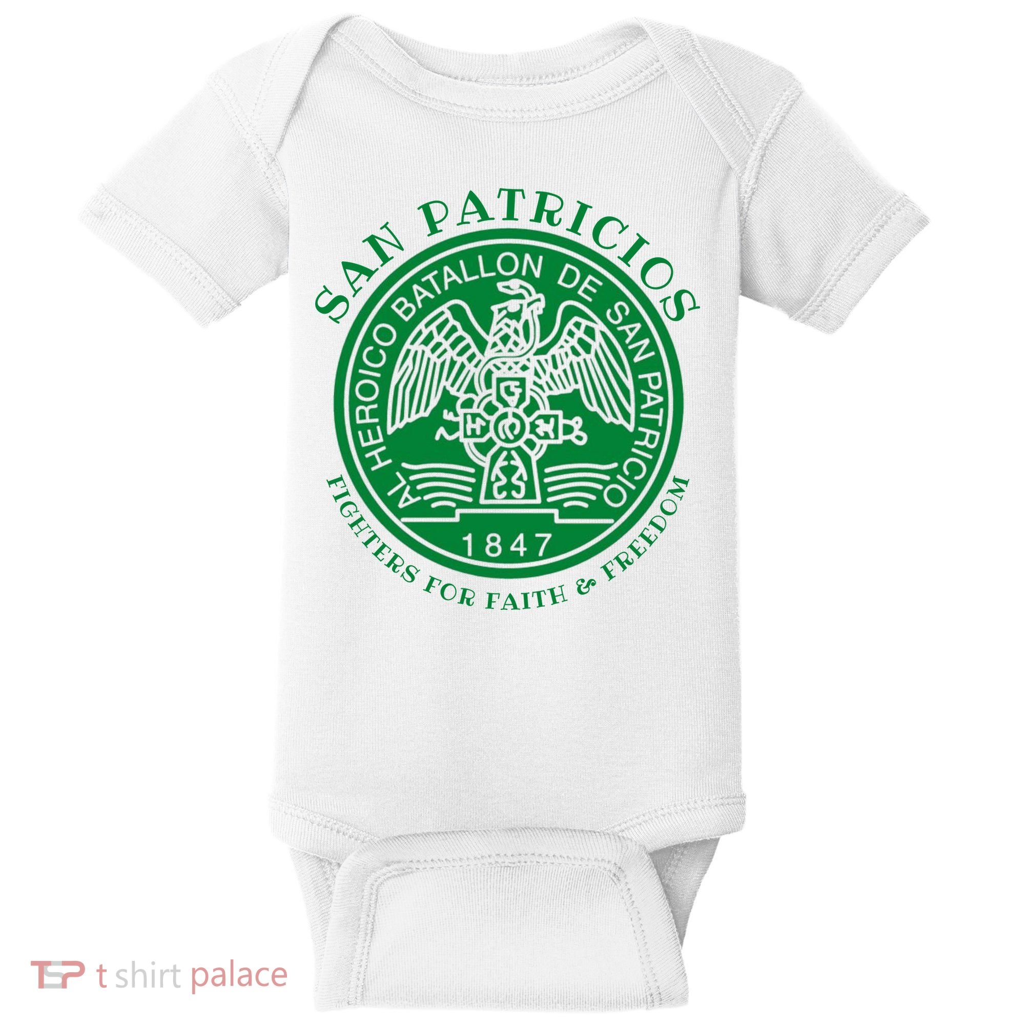 Saint Patrick's Battalion San Patricios Catholic Baby Bodysuit