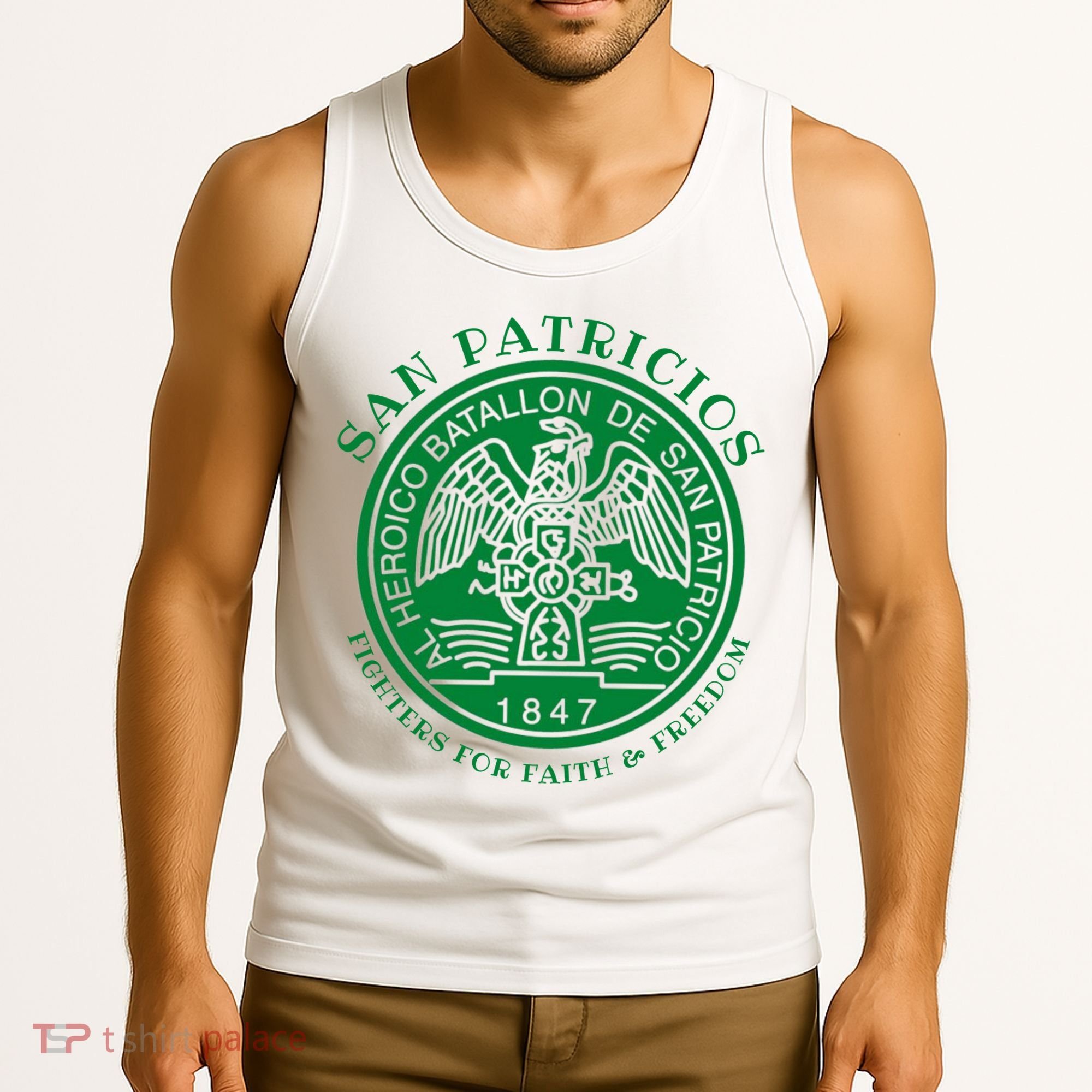 Saint Patrick's Battalion San Patricios Catholic Tank Top