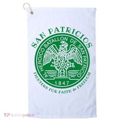 Saint Patrick's Battalion San Patricios Catholic Golf Towel