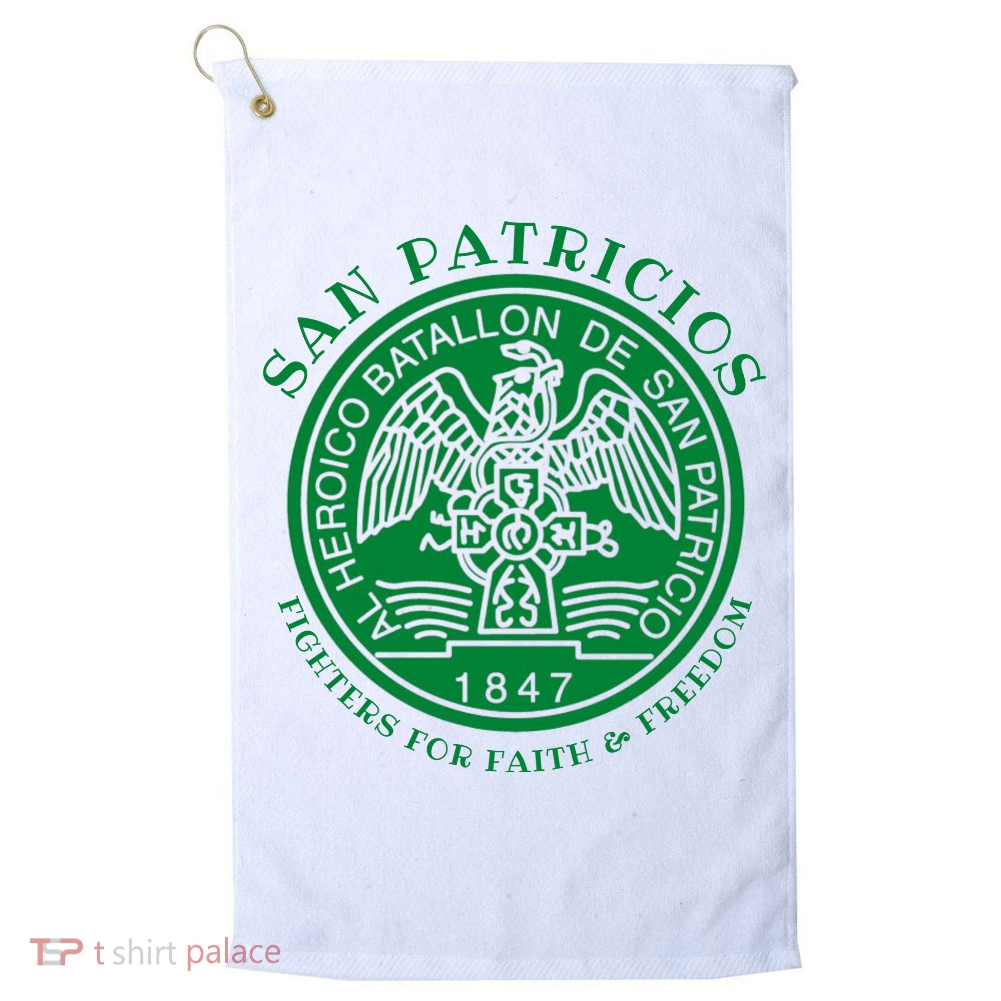 Saint Patrick's Battalion San Patricios Catholic Golf Towel