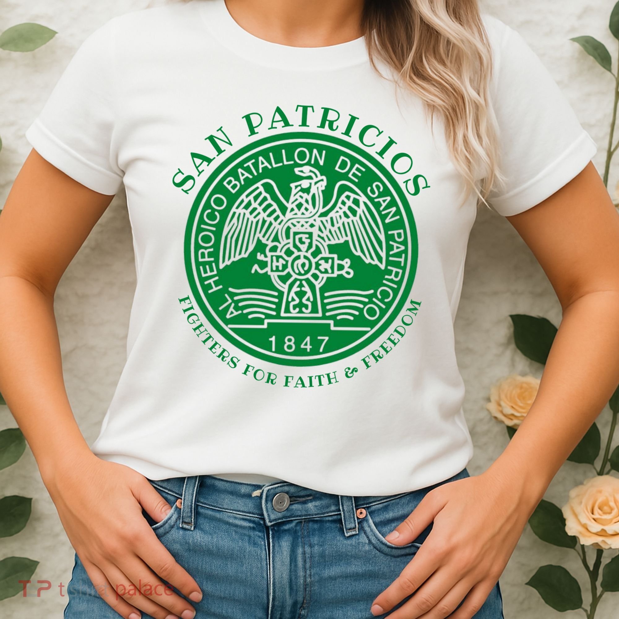Saint Patrick's Battalion San Patricios Catholic Women's T-Shirt
