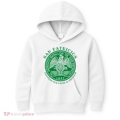 Saint Patrick's Battalion San Patricios Catholic Kids Hoodie