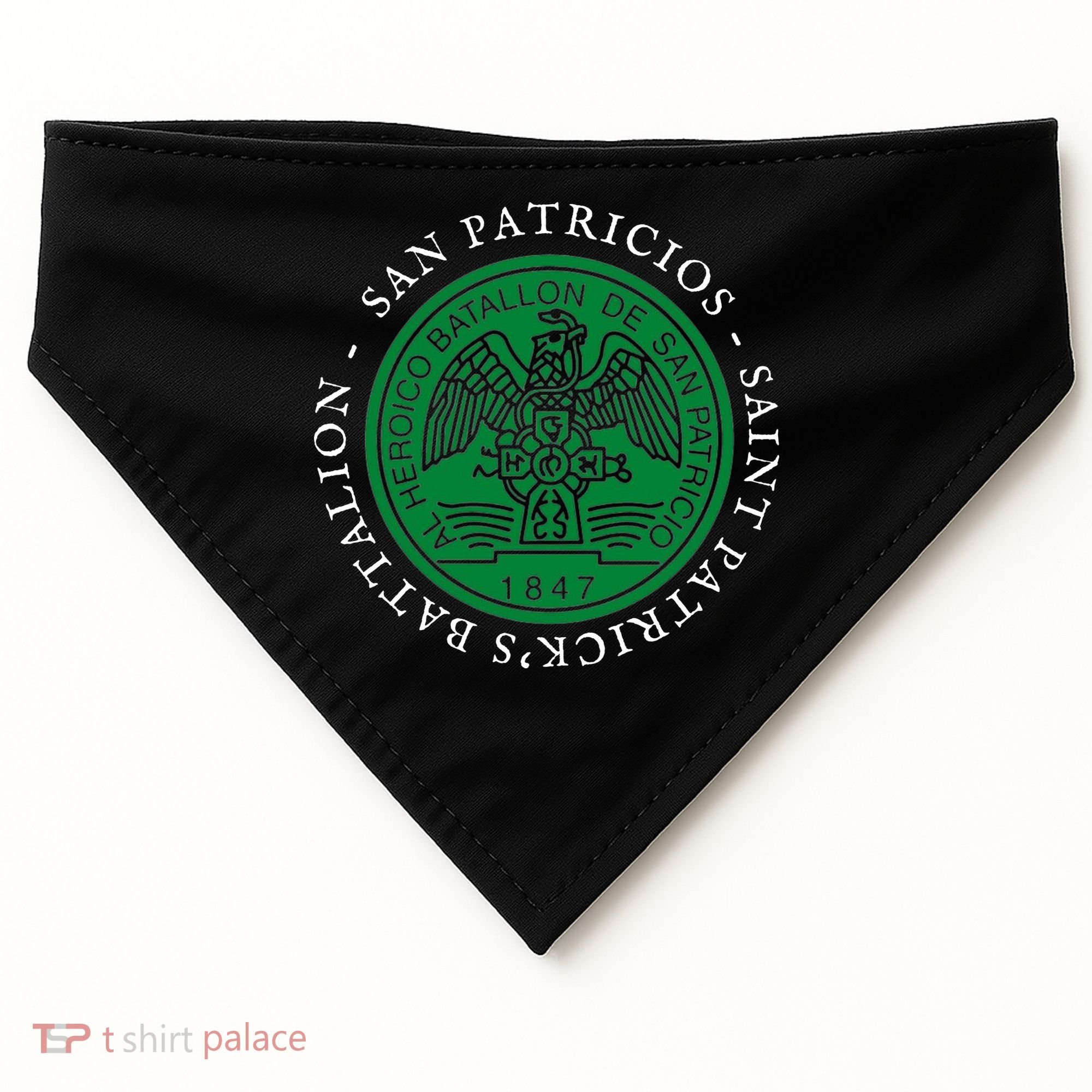 Saint Patrick's Battalion San Patricios Catholic USA-Made Doggie Bandana