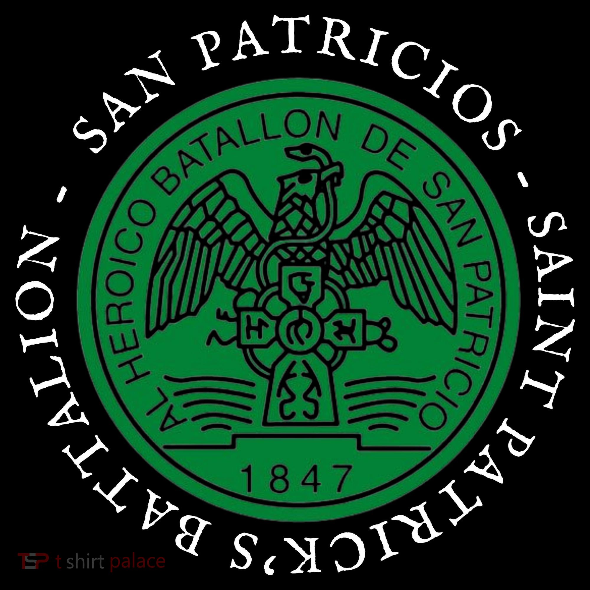 Saint Patrick's Battalion San Patricios Catholic USA-Made Doggie Bandana