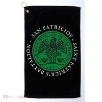 Saint Patrick's Battalion San Patricios Catholic Golf Towel thumb 0